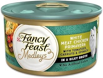 Fancy Feast Elegant Medley Chicken Spring Cat Food (6 Cans)