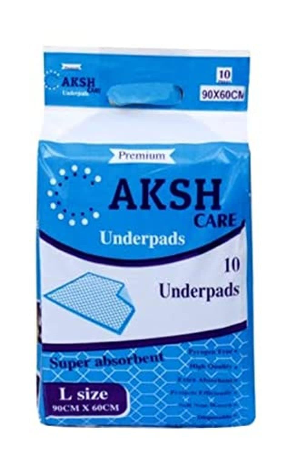 aksh Underpad Sheet Large 60 * 90 in Bulk Packing of 20 Pieces