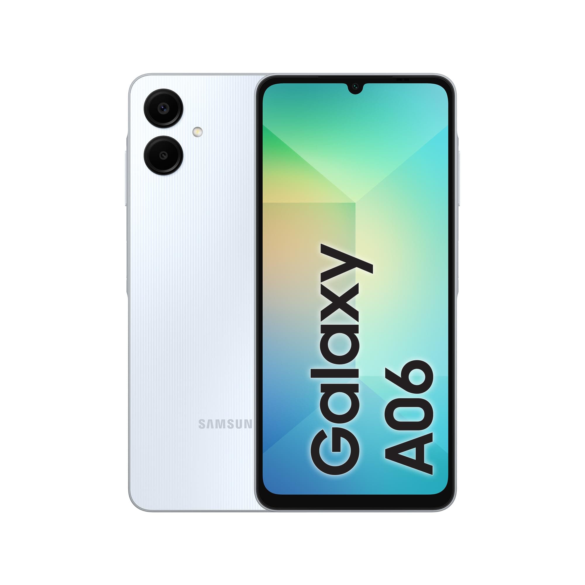 Galaxy A06 LTE, Android Smartphone, Dual SIM Mobile Phone, 6GB RAM, 128GB Storage, Light Blue (UAE Version)