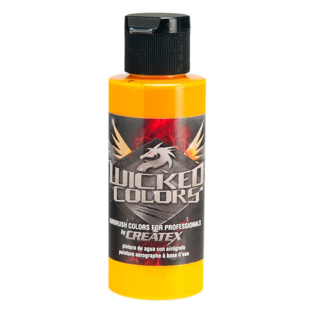 Createx Wicked Colors 2 oz. golden yellow