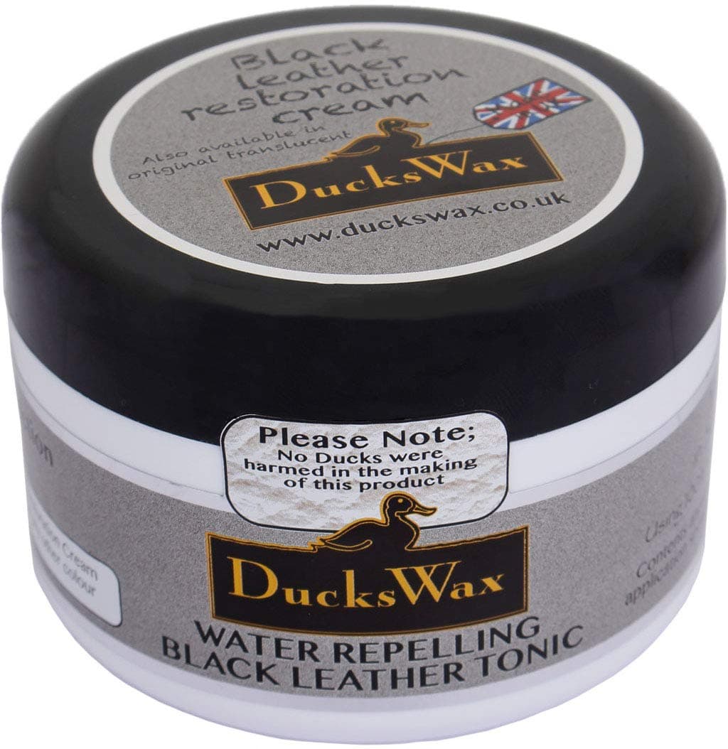 DucksWax Black Leather Polish (100ml)