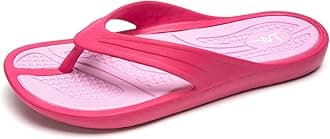 LM Women's Flip Flops Thong Sandals Casual Sandals Shower Shoes Beach Slippers Slides Slip on Water Shoes
