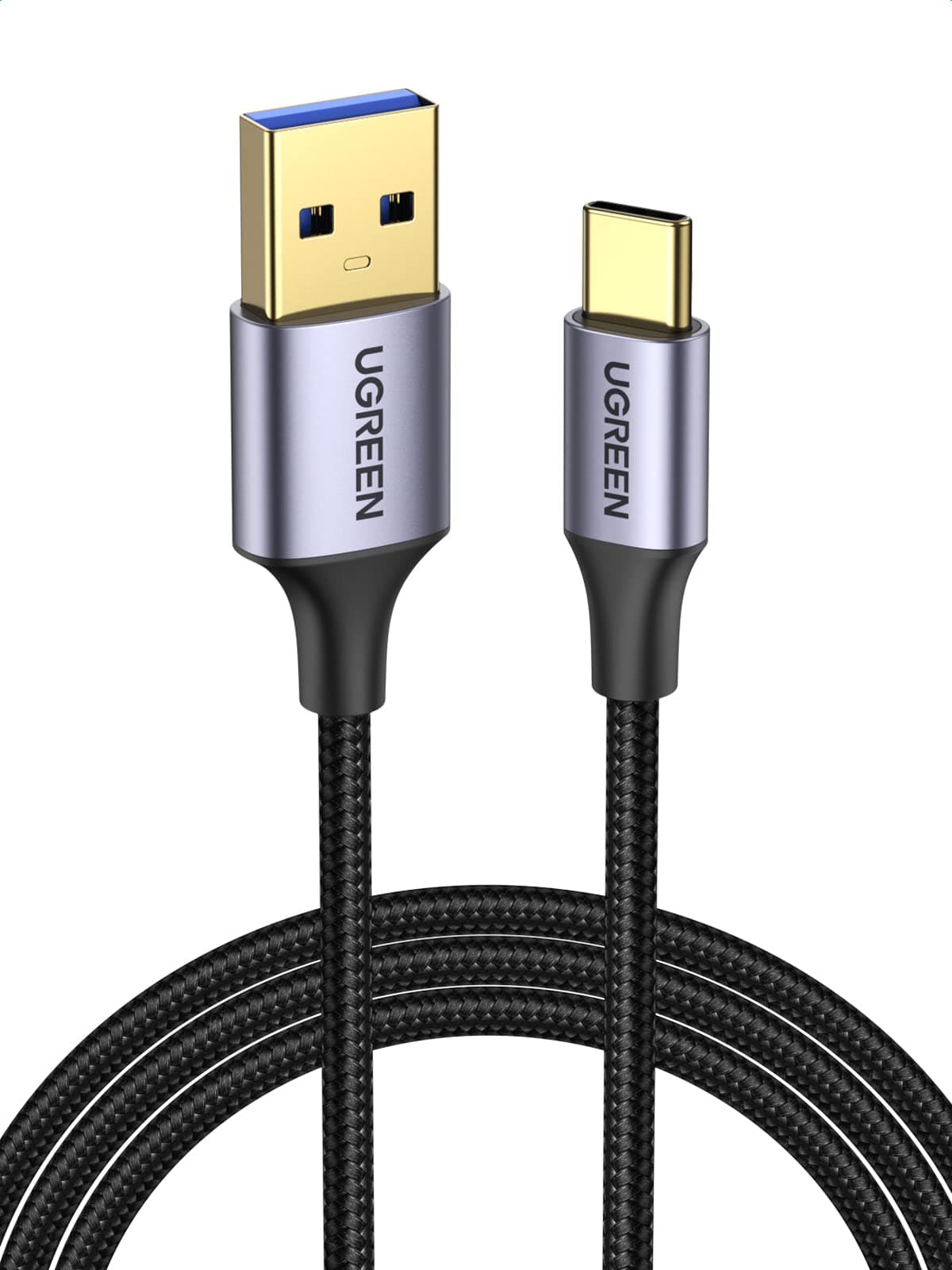 UGREEN USB A to USB C Cable USB 3.0 5Gbps Type C Cord Fast Charge Compatible with Galaxy S25 S24 S23 Ultra, iPhone 16 15, Quest VR, Android Auto, Pixel 8 7, Moto, PS5, Xbox Series (1M)