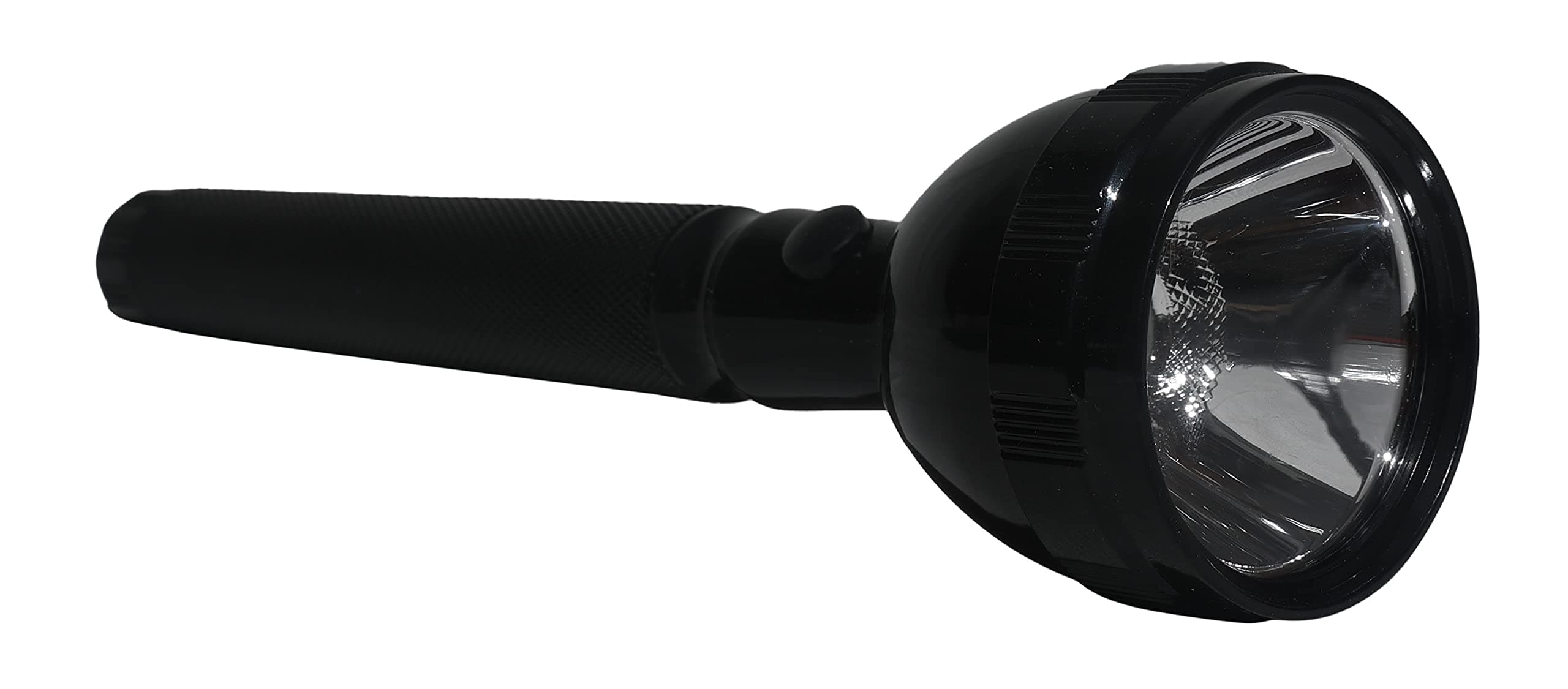 DPM 8990 High Power Long Life Flashlight - Rechargeable LED Torch (Black : Rechargeable)