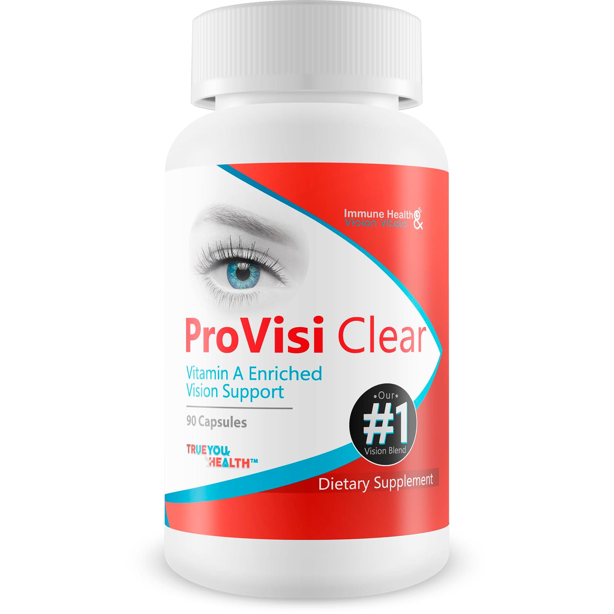 Pro VisiClear For Eyes - Vitamin A Enriched Vision Support - Vitamin Based Su...