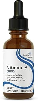 vitamin A Drops - Eye & Skin Health Supplement with Retinyl Palmitate - Liquid Vitamin Support with Antioxidant Support - Soy-Free & Gluten-Free - 1 fl oz, 1500mcg (600 Servings)