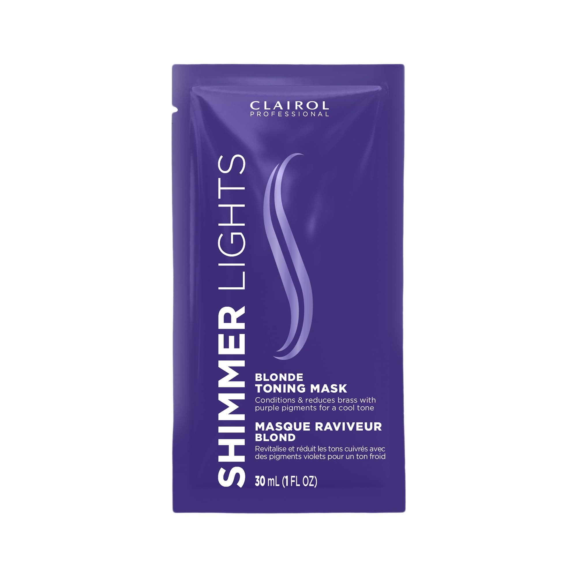 Clairol Professional Shimmer Lights Violet Toning Mask 30mL