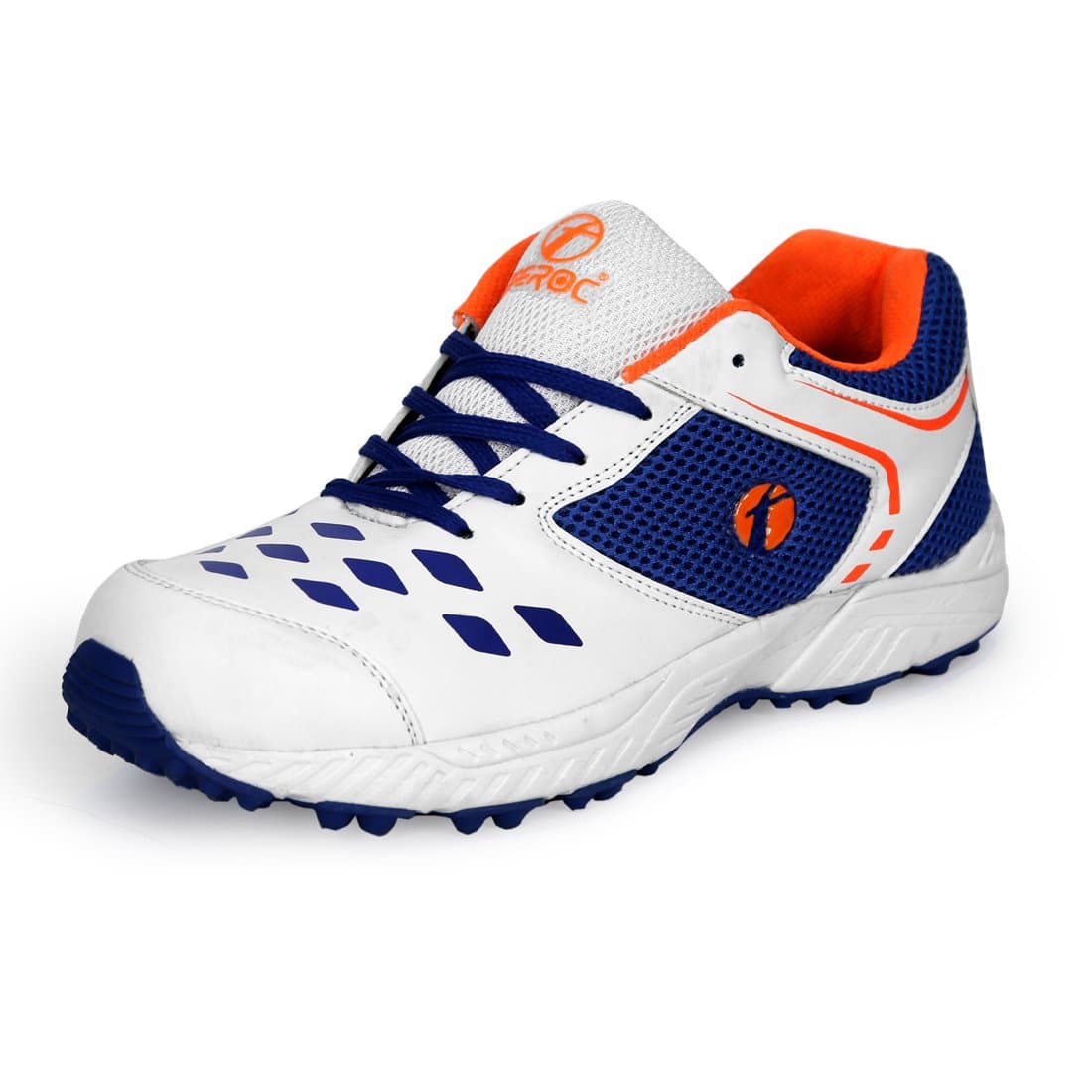 FEROC XEGA Rubber Cricket Shoe(8, Blue