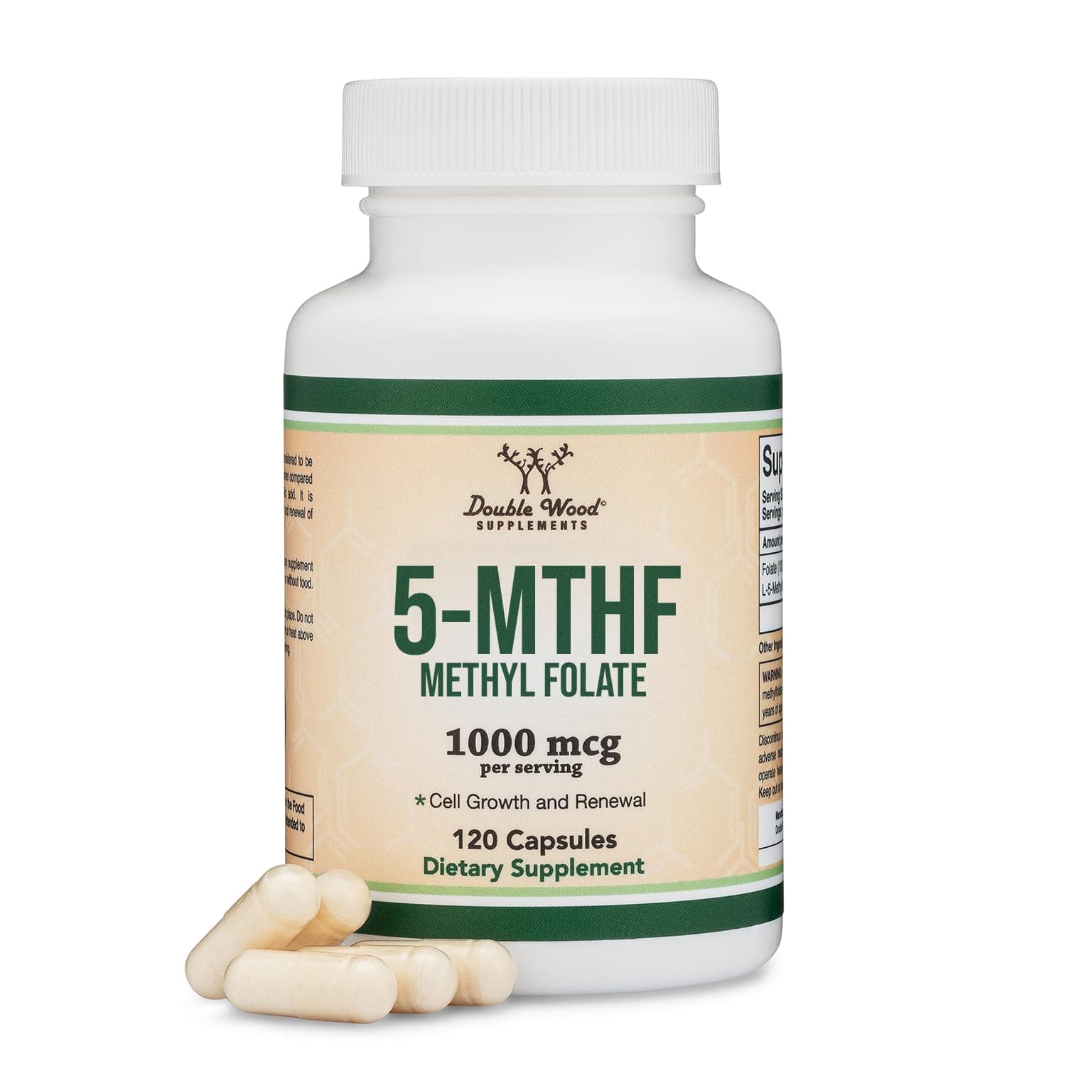 Methylfolate - 120 x 1000 mcg capsules