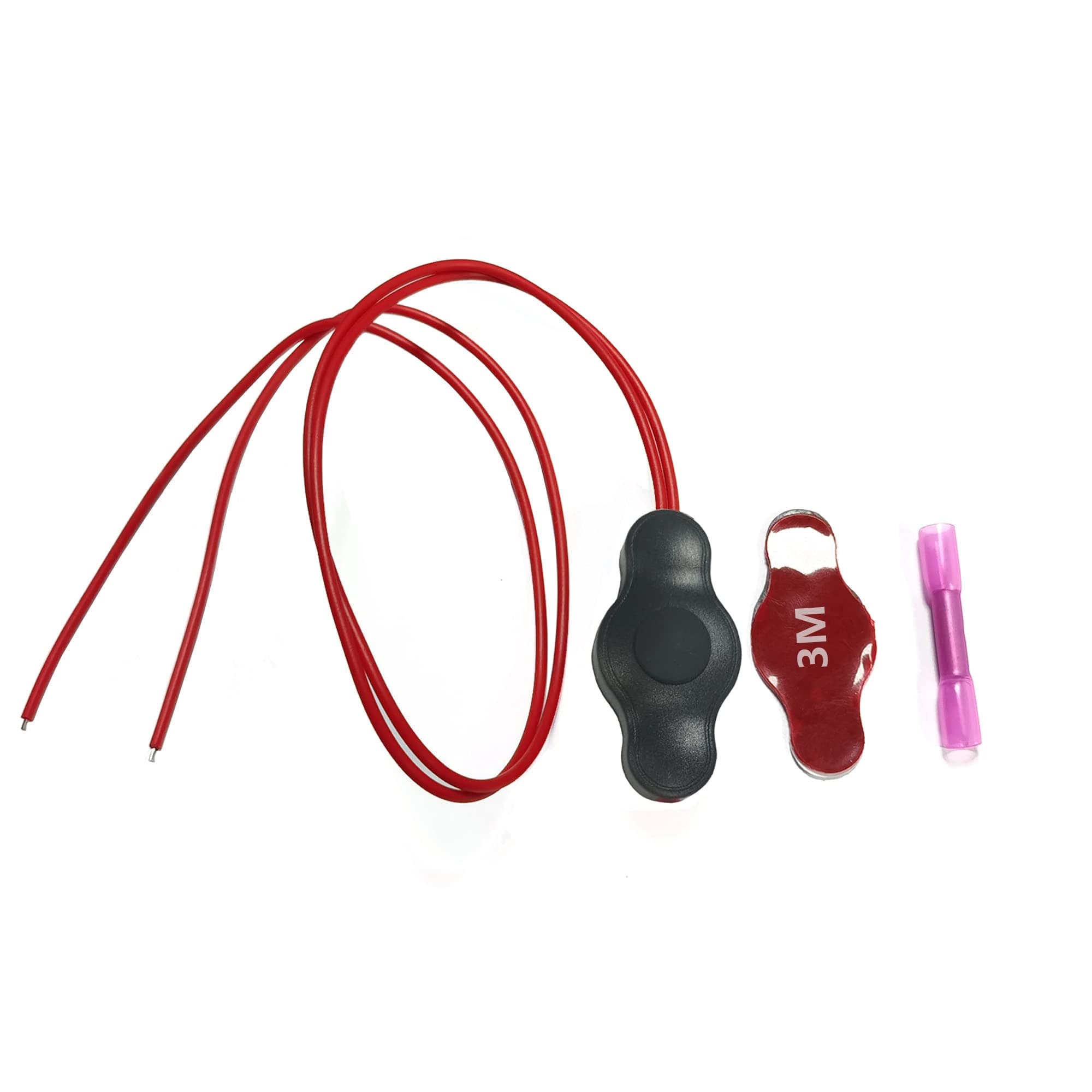 Waterproof Push-Button On-Off Switch with Quick Connector Universal DC12V Switch for Car Truck ATV UTV Golf Cart RV SUV Pickup Motorcycle LED Lighting Kit Offroad Rock Light kit