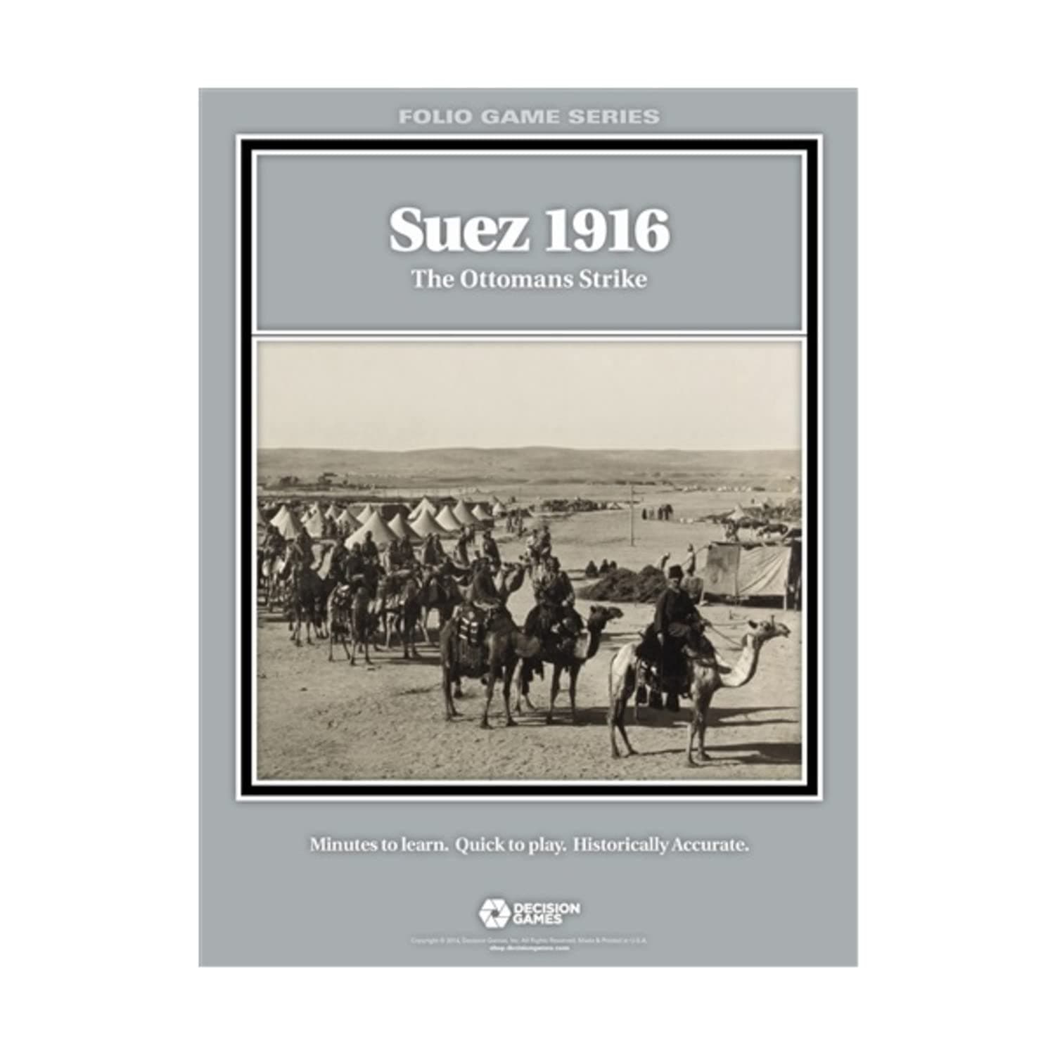 DG: Suez 1916, Ottoman Strik, Folio Board Game
