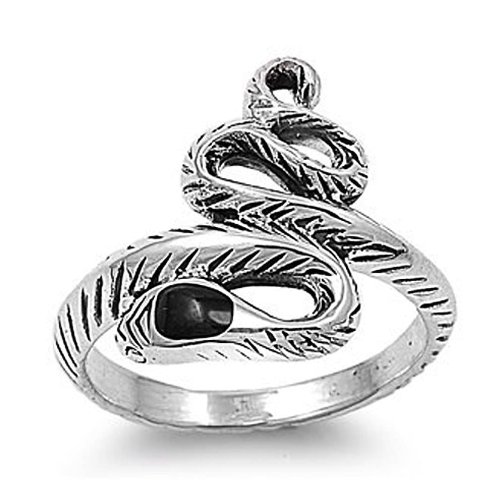 Sterling Silver Slytherin Ring