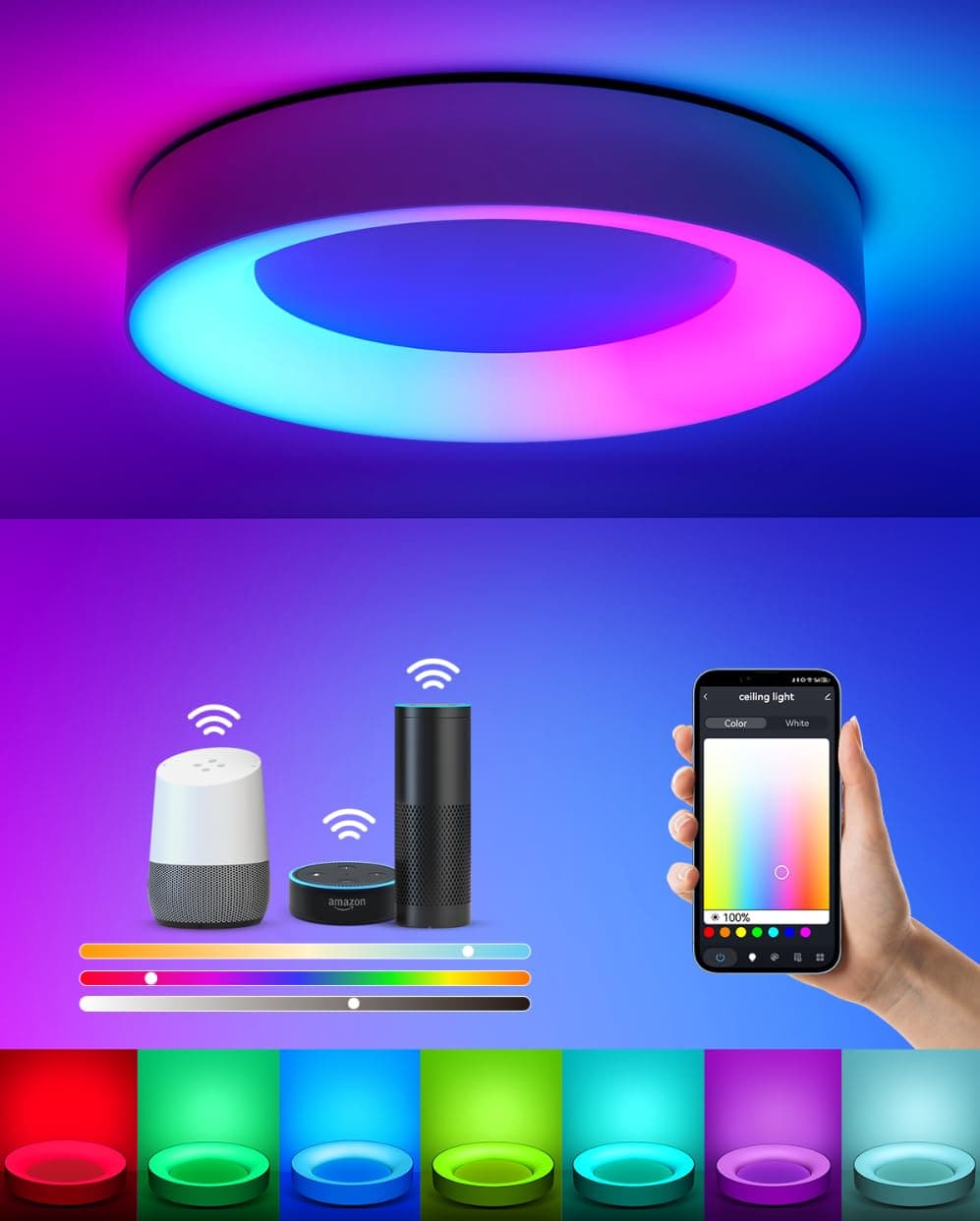 11 inch Smart Ceiling Light