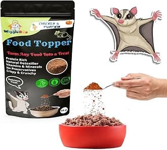 Magical Sugar Glider Food Topper || Joy of Best Taste || Chicken & Pumpkin Flavour || Grain Free & Protein Rich || Natural Dewormer || 50g