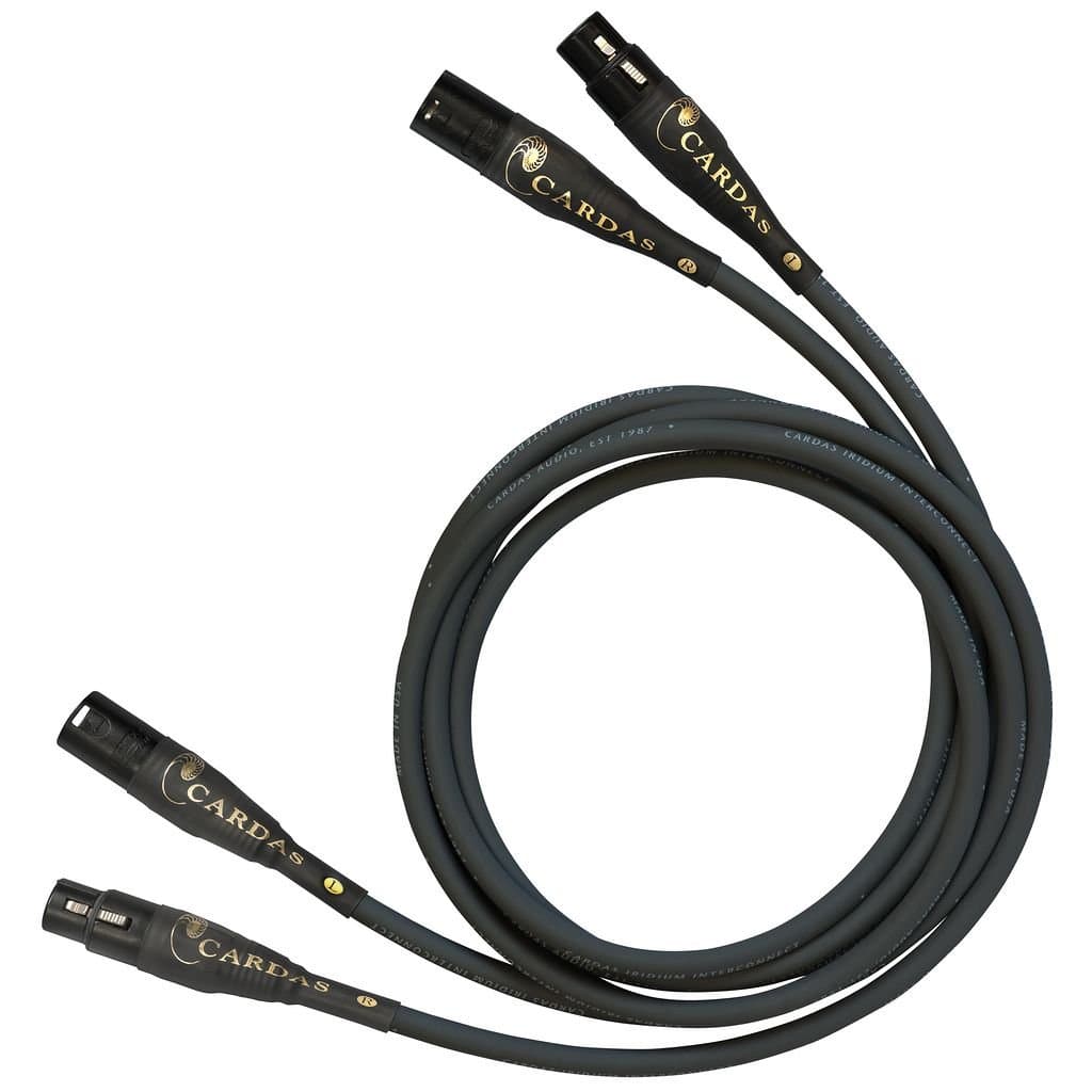 CARDAS Audio Iridium INTERCONNECT Cables - Pair - 1.0M - XLR