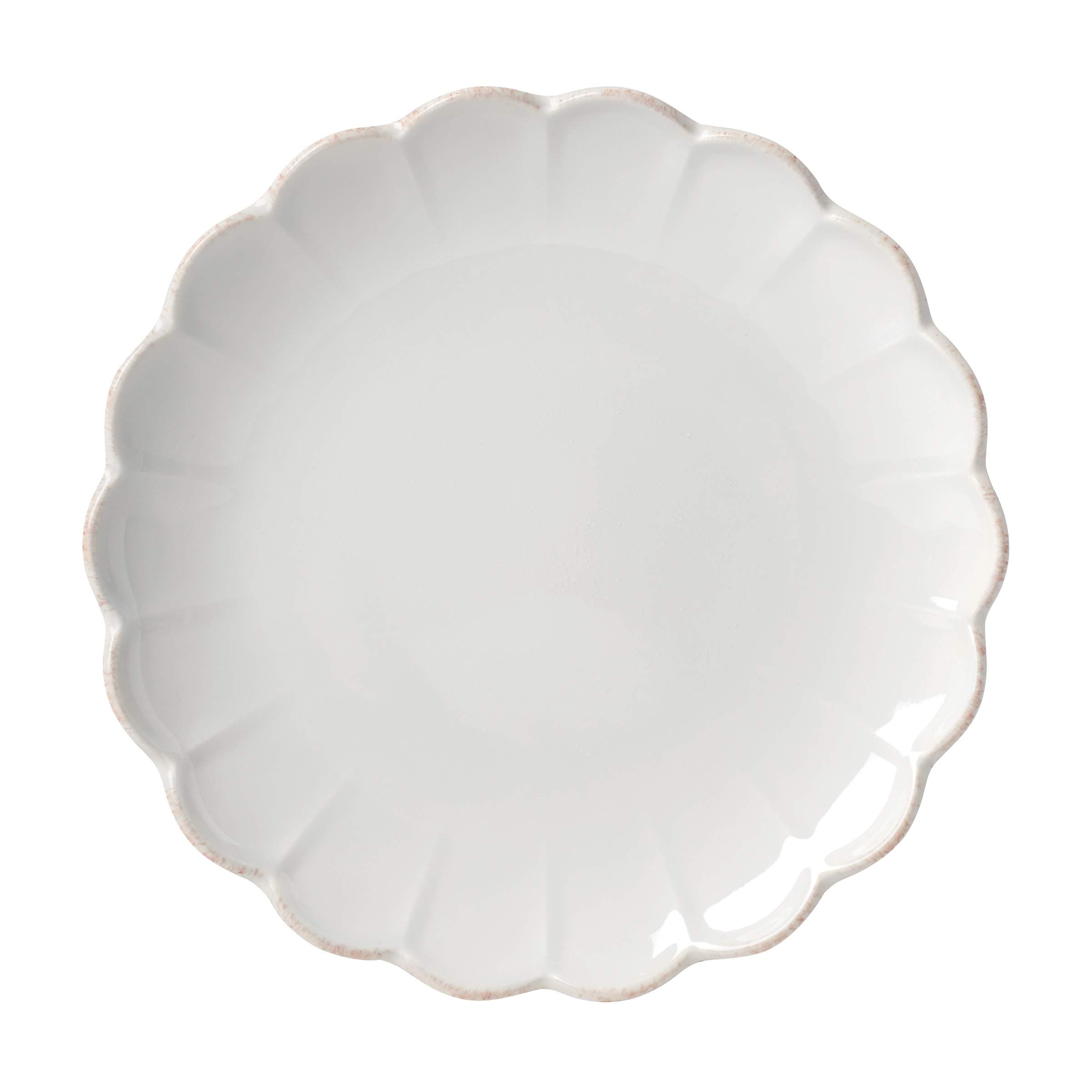 LenoxFrench Perle Scallop Accent Plate, 9", White