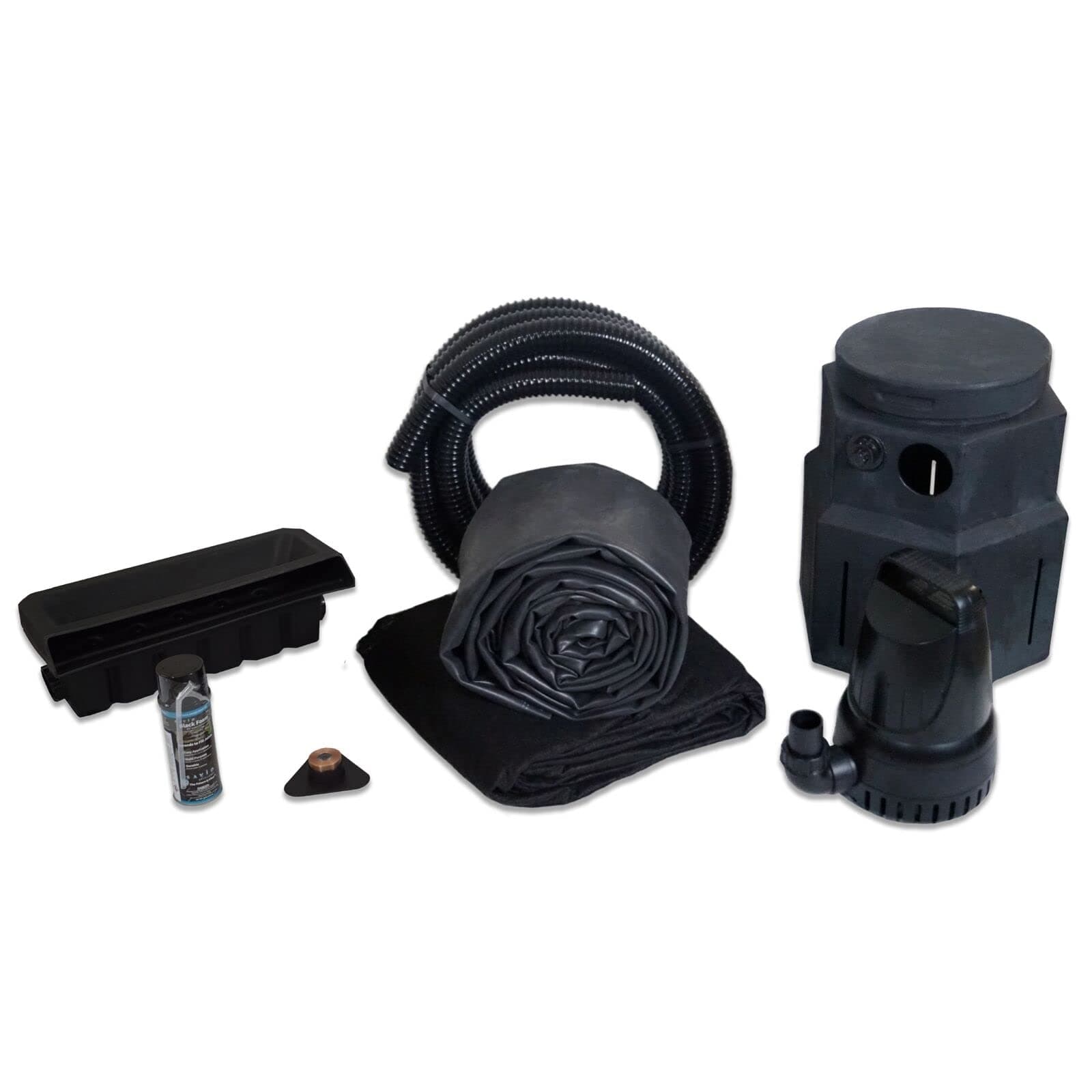 HALF OFF PONDS Pond Free Cascade 4100 Waterfall Kit with 10' x 20' EPDM Liner and 4,100 GPH Pump - PMDP8