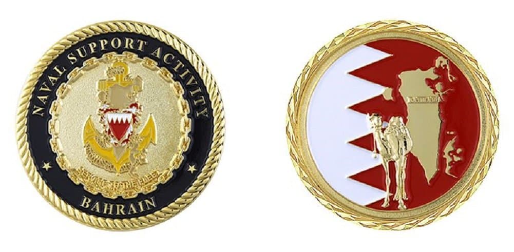 Naval Support Activity Bahrain Coin