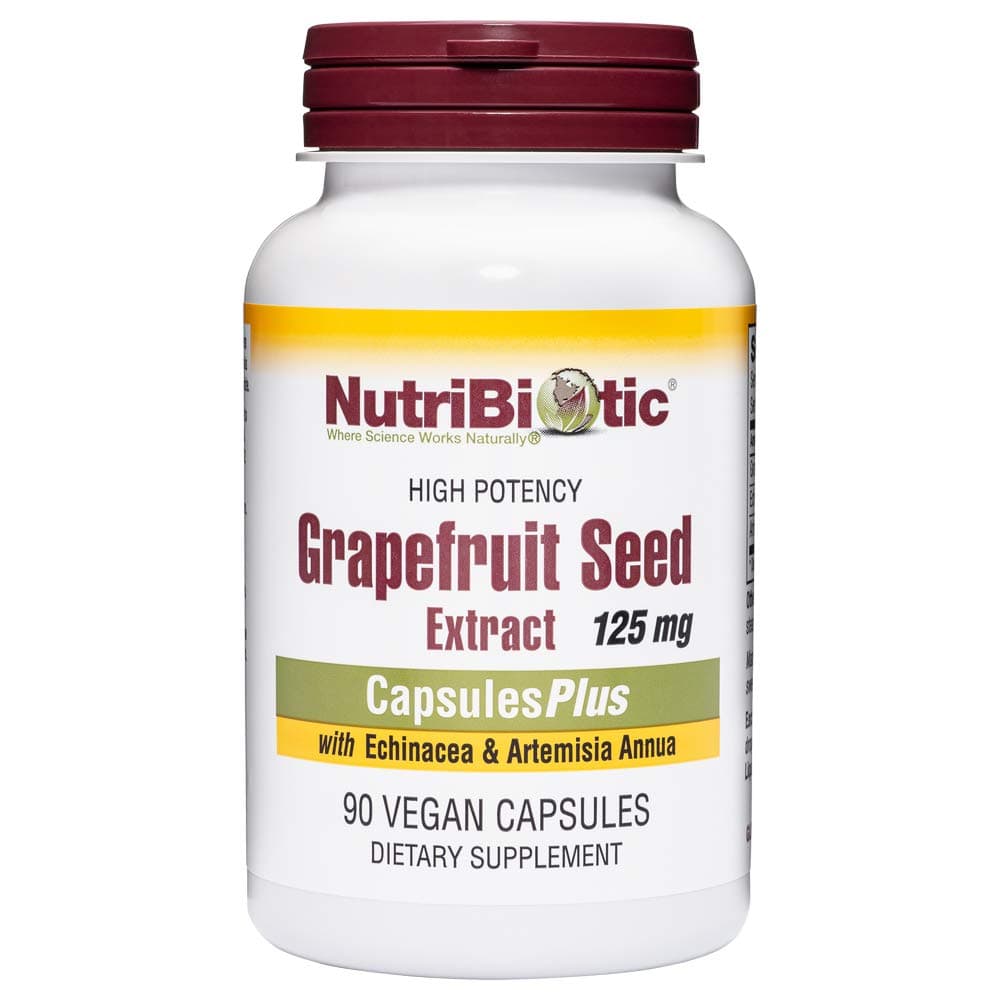 High Potency Grapefruit Seed Extract (125mg, 90 Vegan Caps)