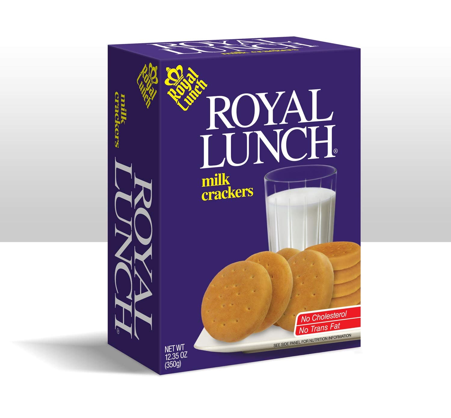 Royal Lunch Milk Crackers 4-pack - 12.35oz each box