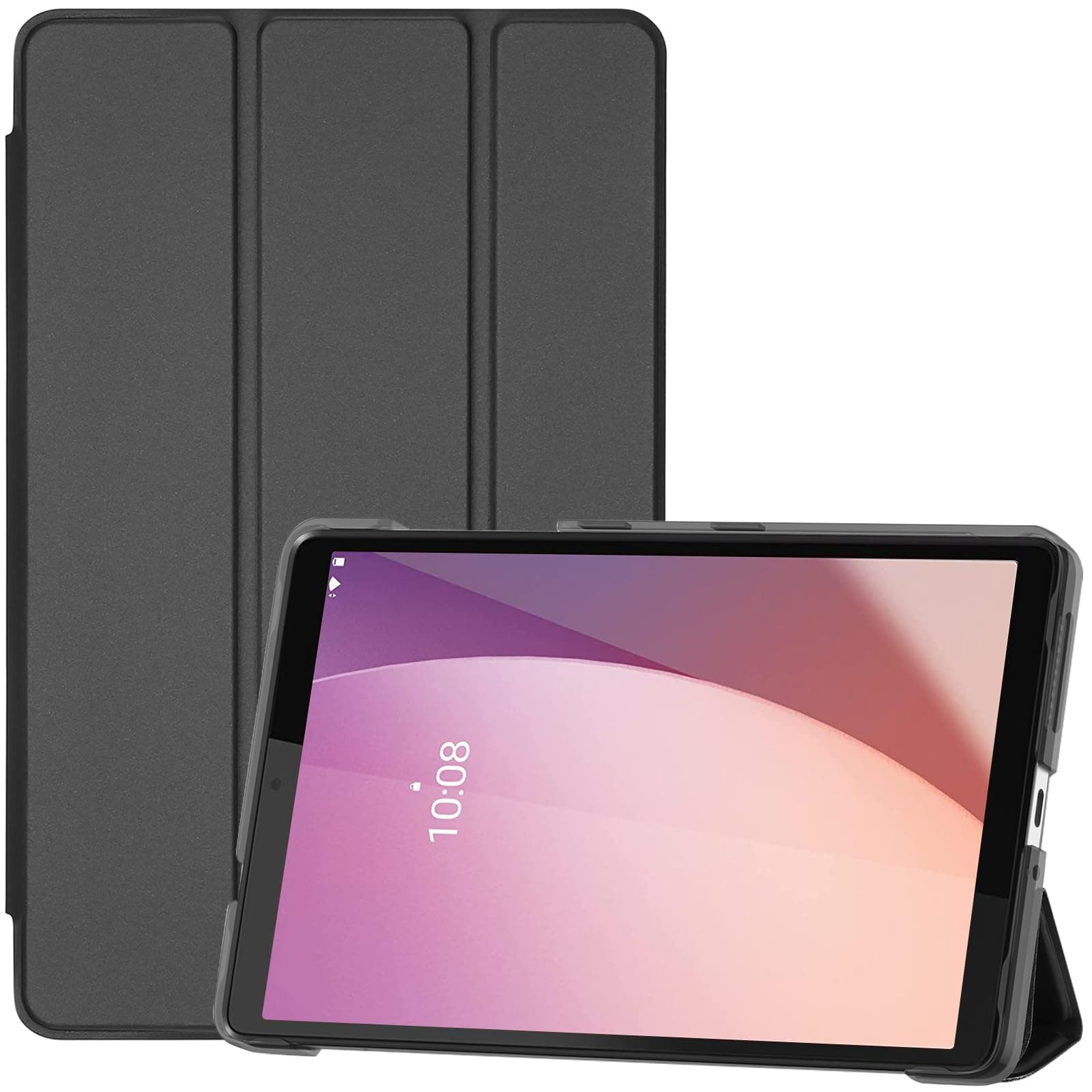 ProCase for Lenovo Tab M8 (4th Gen) 2023 Release/NEC LAVIE Tab T8 8" Protective Case Lightweight Trifold Auto Sleep/Wake Stand Cover Translucent Back Cover for Lenovo Tab M8 (4th Gen) 2023 Release