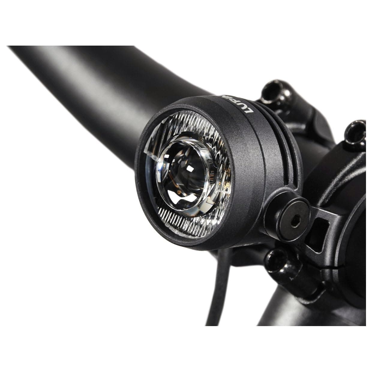 LupineSL Nano E-Bike Front Light with Handlebar Mount Diameter 31.8 mm 2022 Bicycle Light Black Water_Resistant