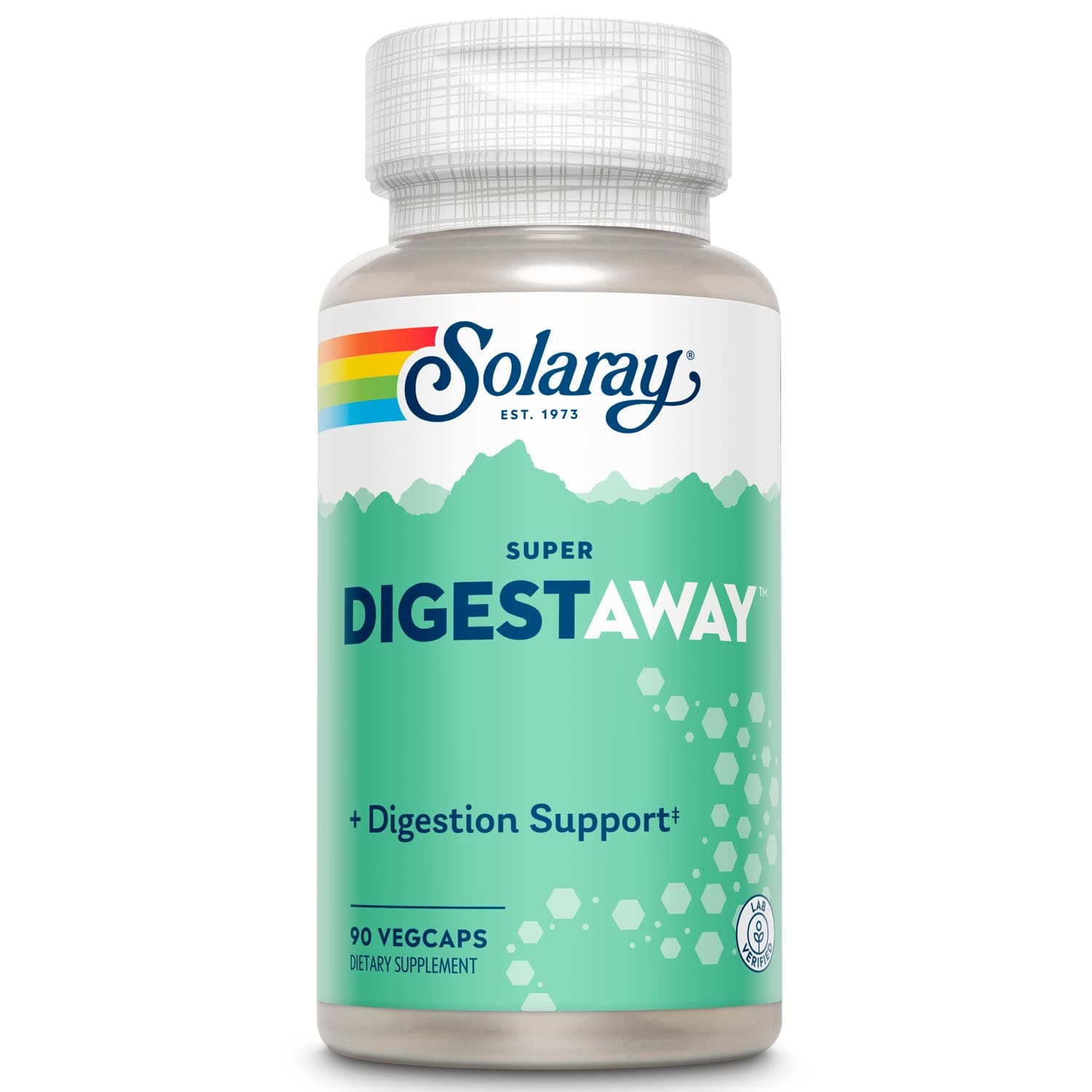 SOLARAY Super Digestaway, 90 Capsules