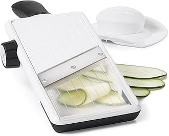 OXO Adjustable Handheld Mandoline Slicer, White