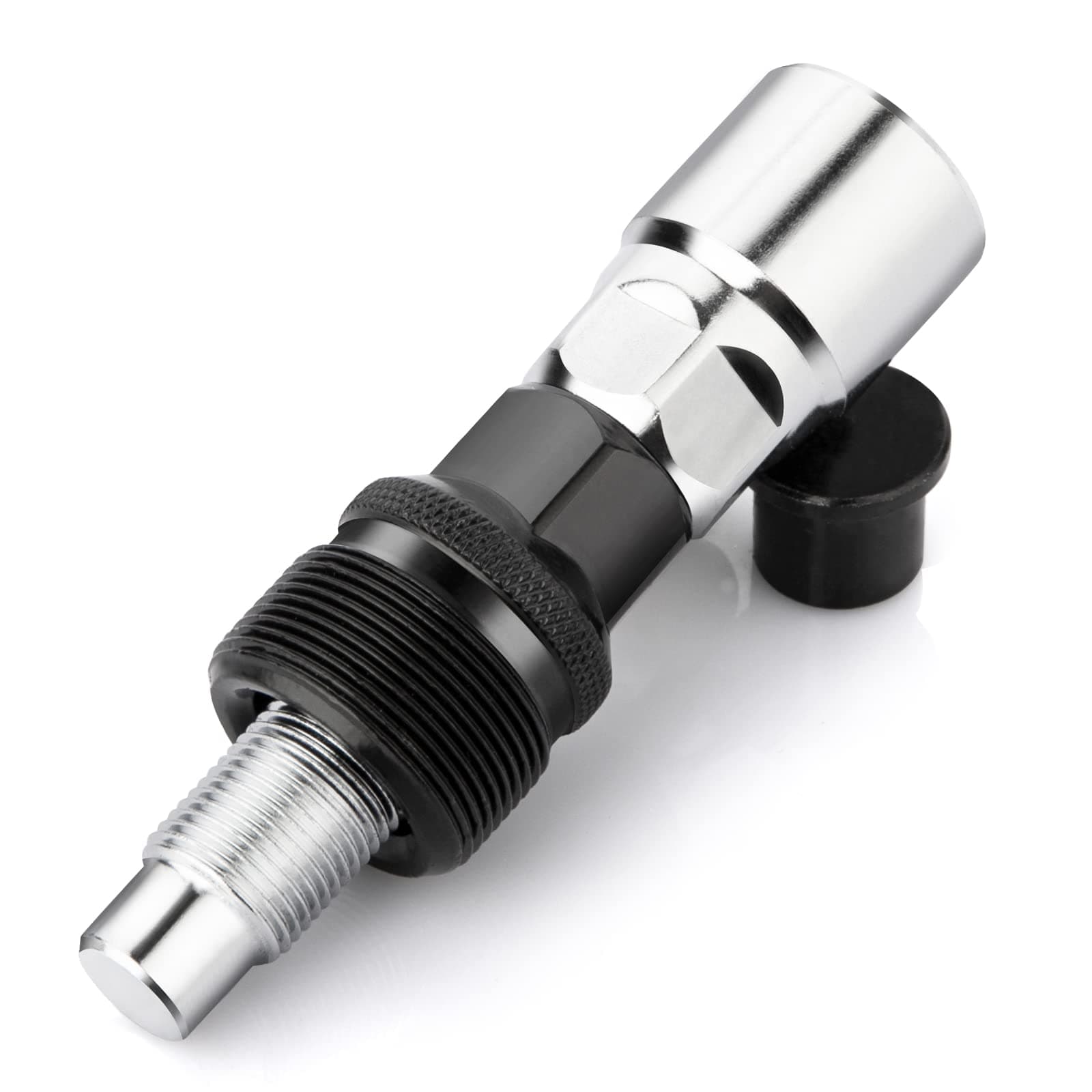 Homord Bicycle Crank Puller with 16 mm Key Universal Bottom Bracket Tool Puller Pedal Crank Puller Set for Standard, Square Type, 4-Point, Square Crank Arm, Shimano Octalink and