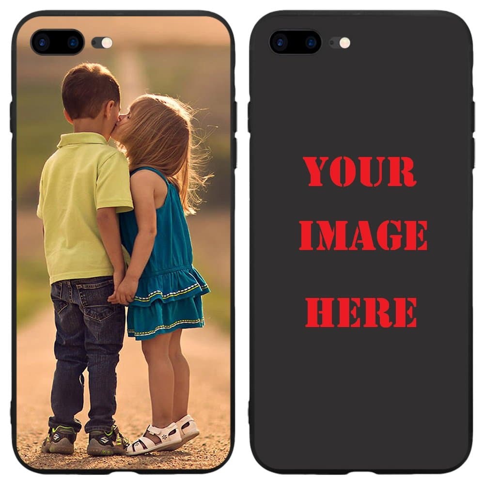 Depthlan Custom Phone Case for iPhone X, Personalized Photo Phone Case, Soft Protective TPU Bumper, Customized Cover Add Image Painted Print Text Logo Picture