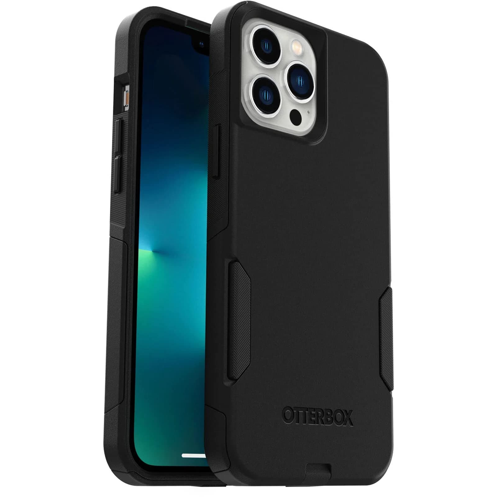 OtterBox COMMUTER SERIES Case for iPhone 13 Pro Max & iPhone 12 Pro Max - BLACK