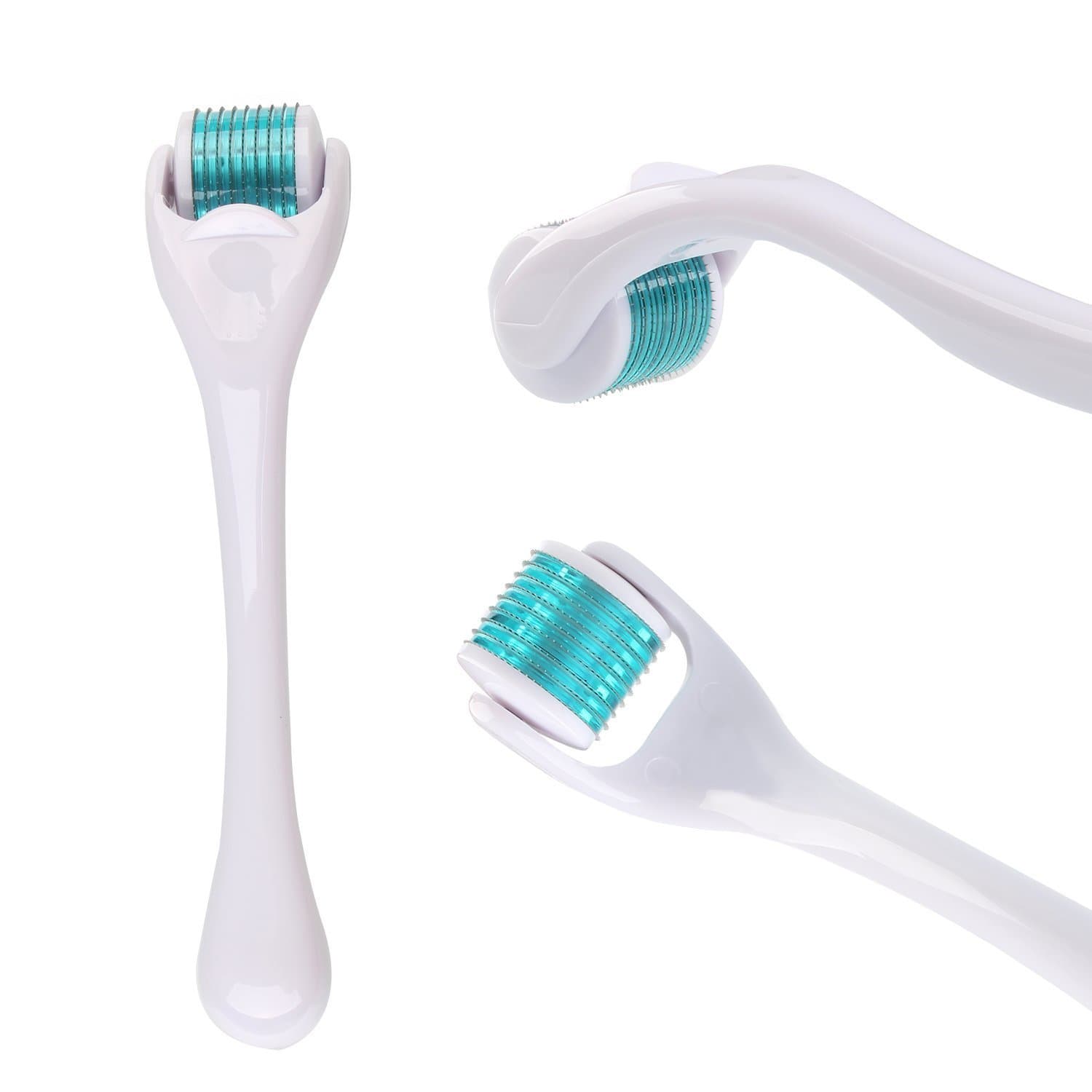 Derma Roller 1.0mm-Titanium alloy Micro Needle Roller-Free User Guide-Use on Wrinkles, Stretch Marks, Acne, Aair Loss,Scar Removal, Pitted Skin and Hyper-pigmentation -CE Certification