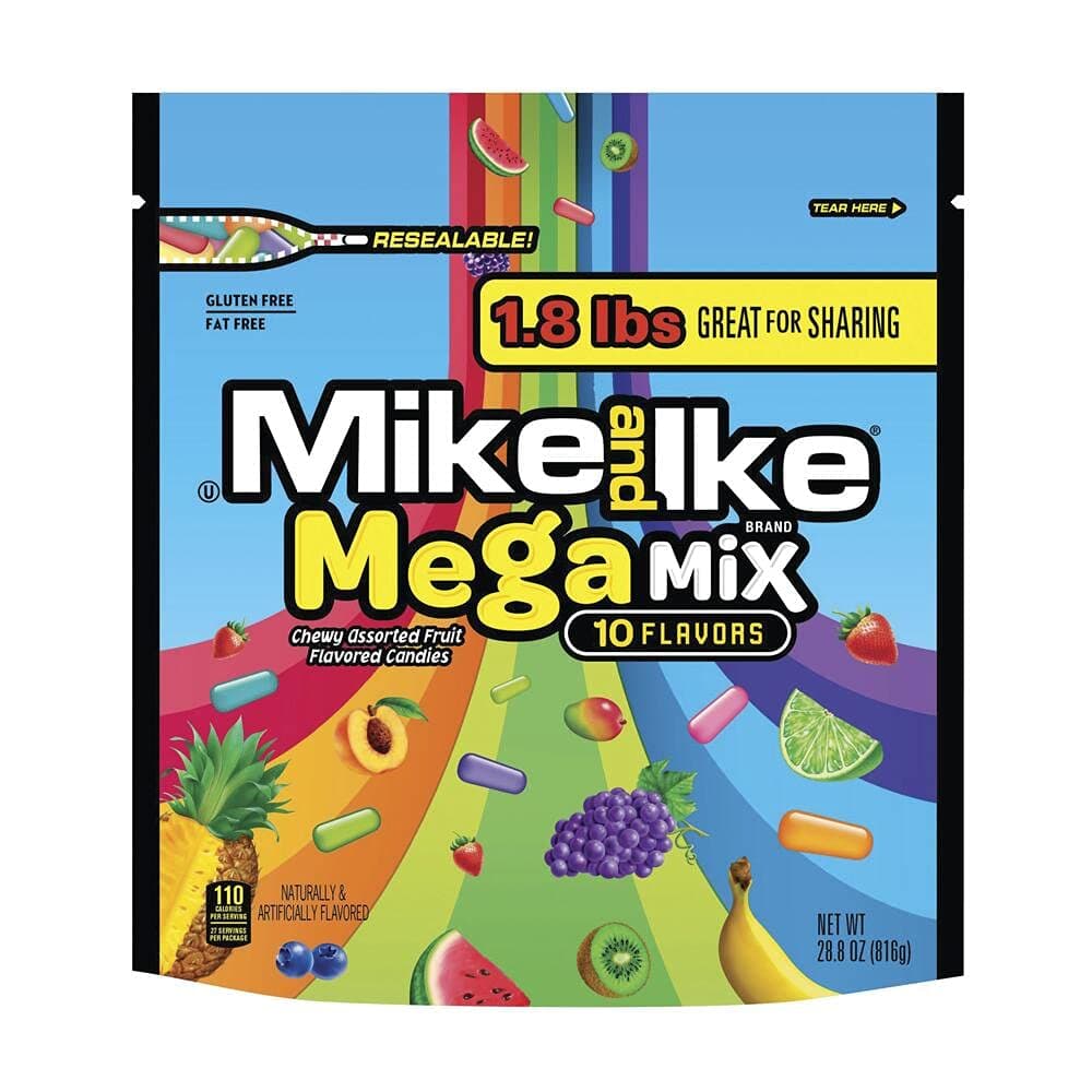 Mike and Ike, Mega Mix, 28.8 Ounce