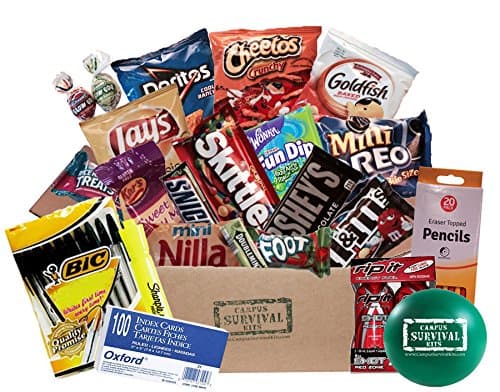 Cram Session/Final Exams Campus Survival Kit Care Package (Large)