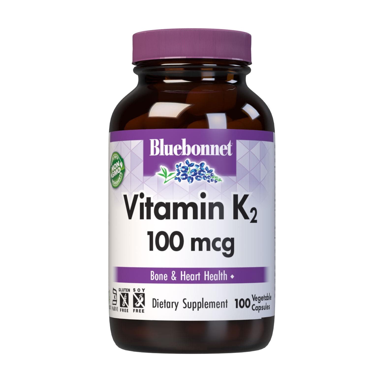 Blue bonnet vitamin k2 100 mcg capsules