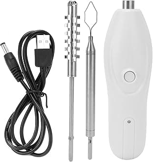 Qin Vegetable Corer, Save Time and Energy Hand‑Held Vegetable Corer Replaceable Multifunctional for Family and Friends for Kitchen