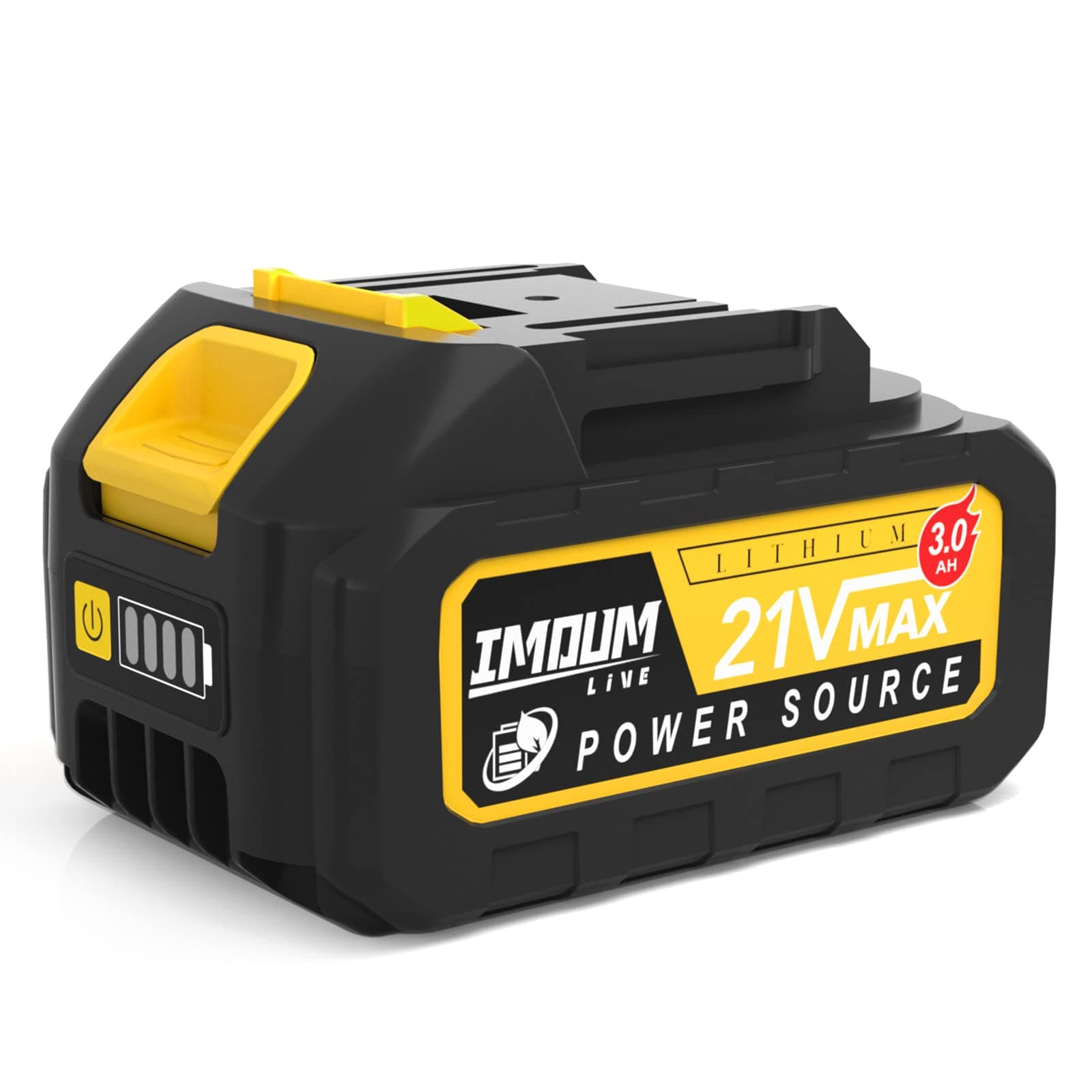 IMOUMLIVE 21V Battery Lithium-Ion 3.0Ah