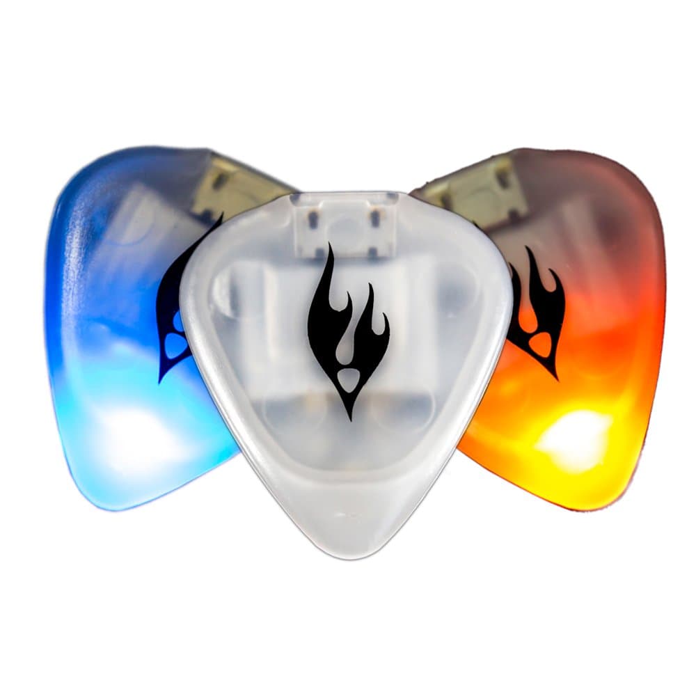 Firefly Pick, Duo Sky/Flame - LED Guitar Pick