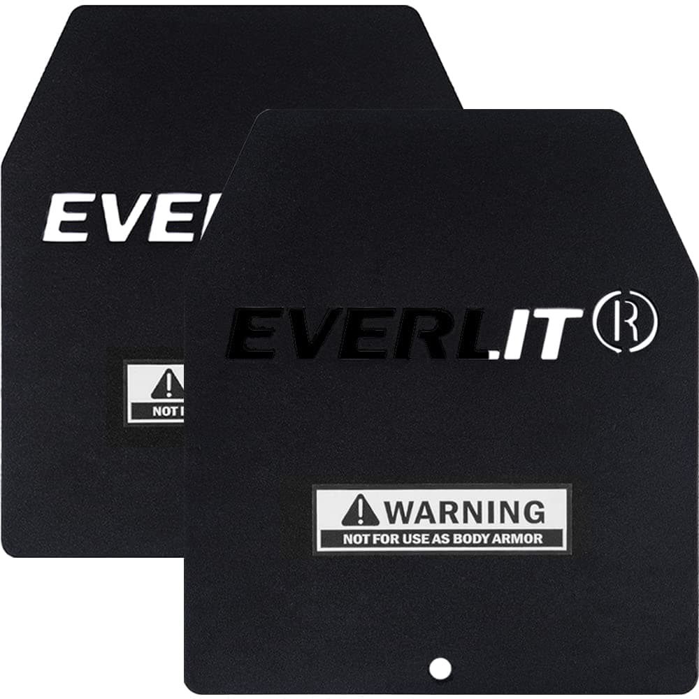 EVERLIT Weight Plates 5.75 LB/ 8.75 LB Pair for Tactical Weighted Vest, Strength Training, Running, Workout