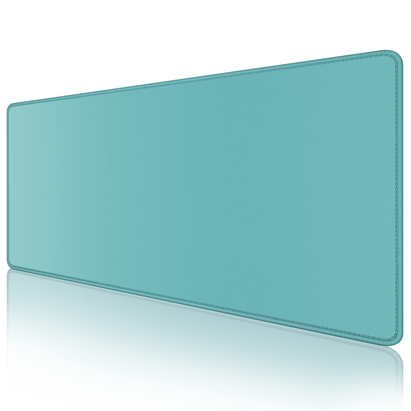 Dapesuom Large Mouse Pad, Extended Gaming Mouse Mat with Stitched Edges, Waterproof Full Size Desk Mats with Non-Slip Base, Computer Big Desktop Keyboard Pad for Laptop, 23.6 x 11.8 in, Green