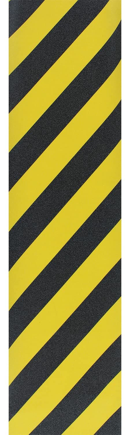Caution Black / Yellow Stripe Grip Tape - 9" x 33"