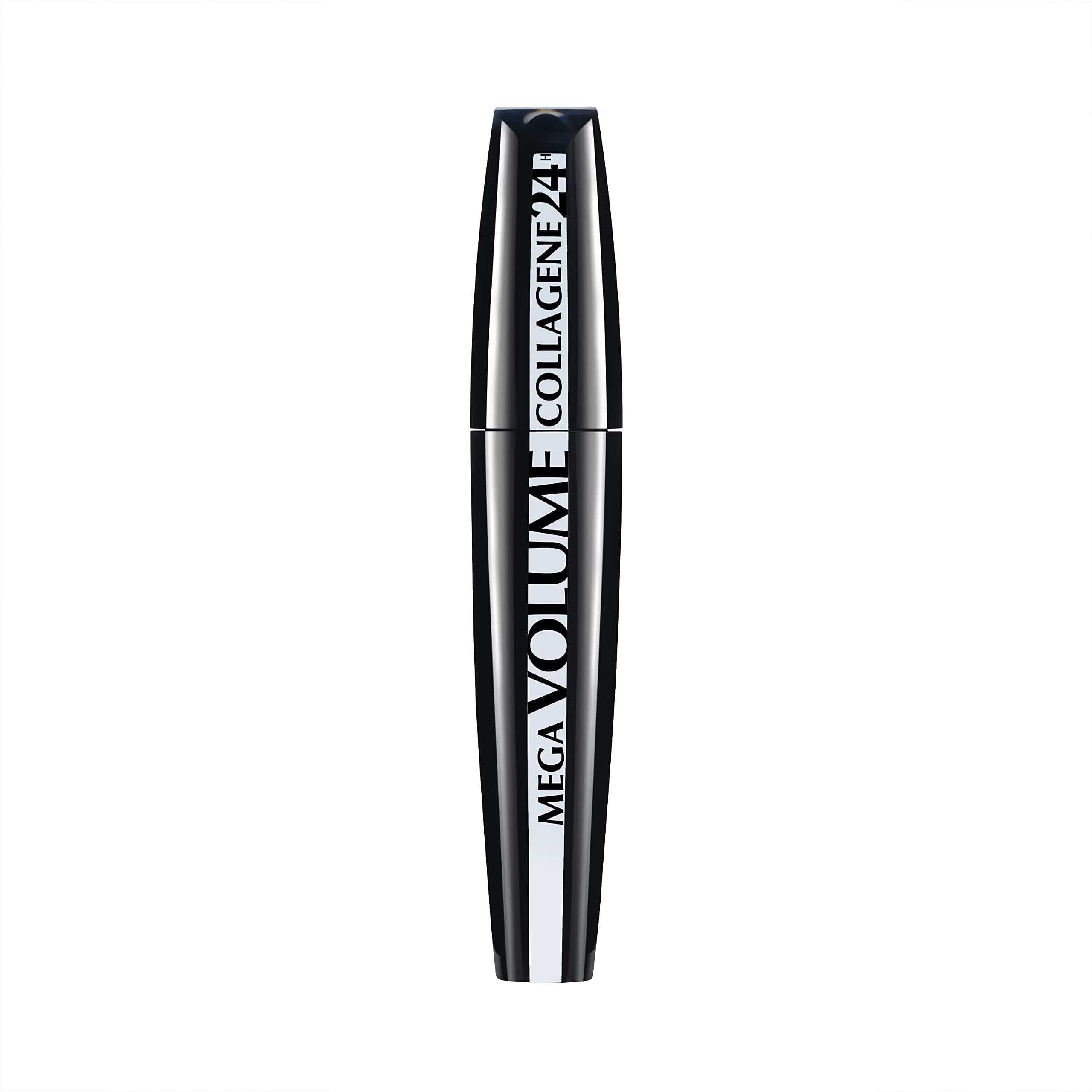 Mega Volume 24H Collagen Mascara, Extra Black