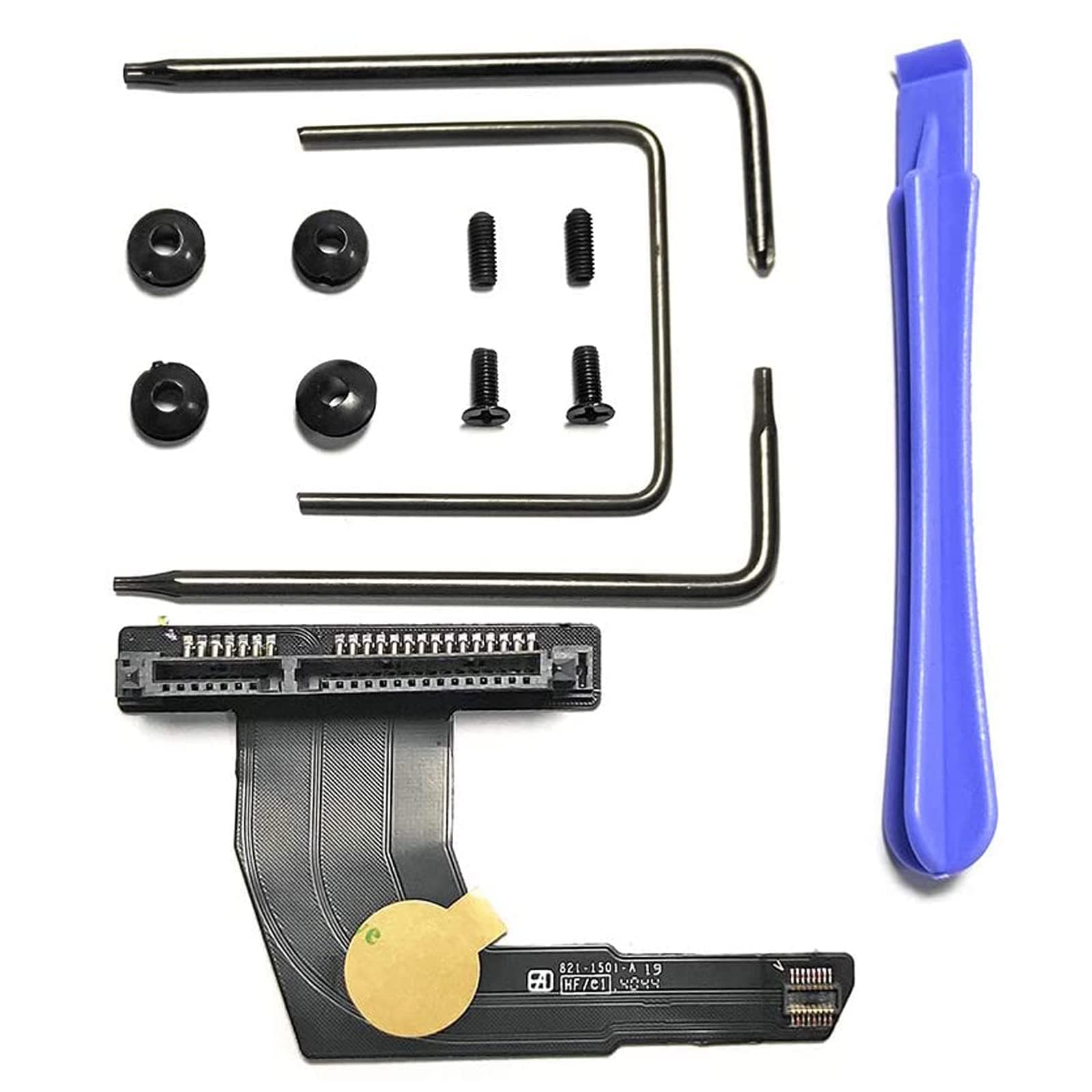 Upper HDD Hard Drive SSD Connector Flex Cable Ribbon with Tools Repair Part Replacement for Mac mini A1347 821-1501-A (Mid 2011- Late 2012)