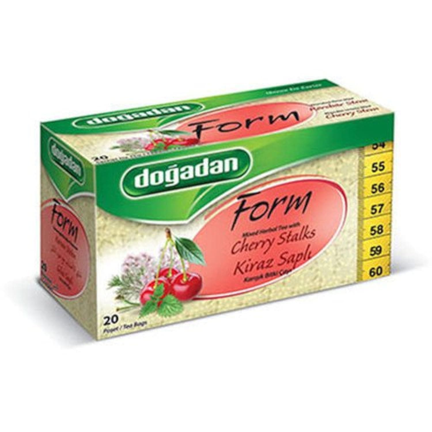 Dogadan Form Tea with Cherry Stalks - 20 Teabags
