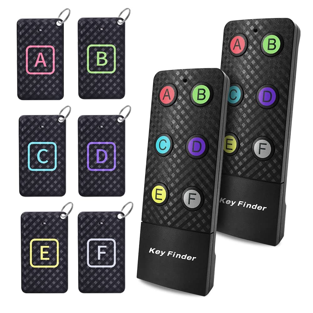 Key Finder with EXtra Transmitter, CHLOVOE Item Finder with 85dB Loud Beeps, Wireless Item Tracker, Keys, Wallet, Phone, Glasses, Luggage, Pet Tracker