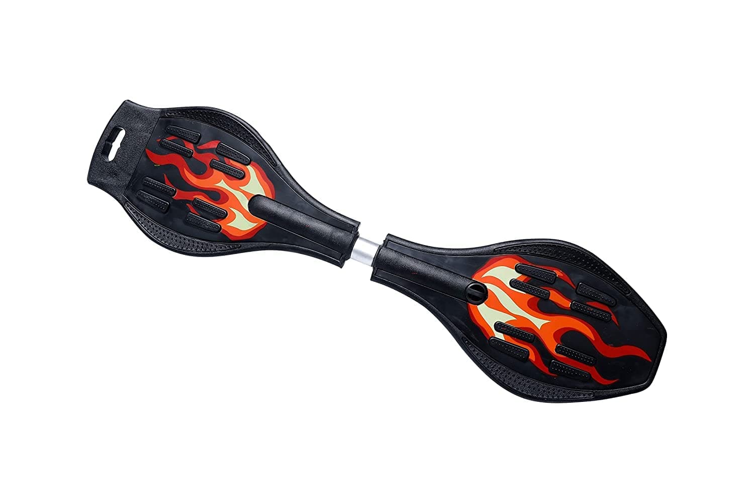 Waveboard Caster Board Classic - 2 Wheel Pivoting Skateboard with 360-degree Casters, for Kids, Teens, and Adults(Mix Character) (Green Wave Board) (FR-91MQ-V4OD)