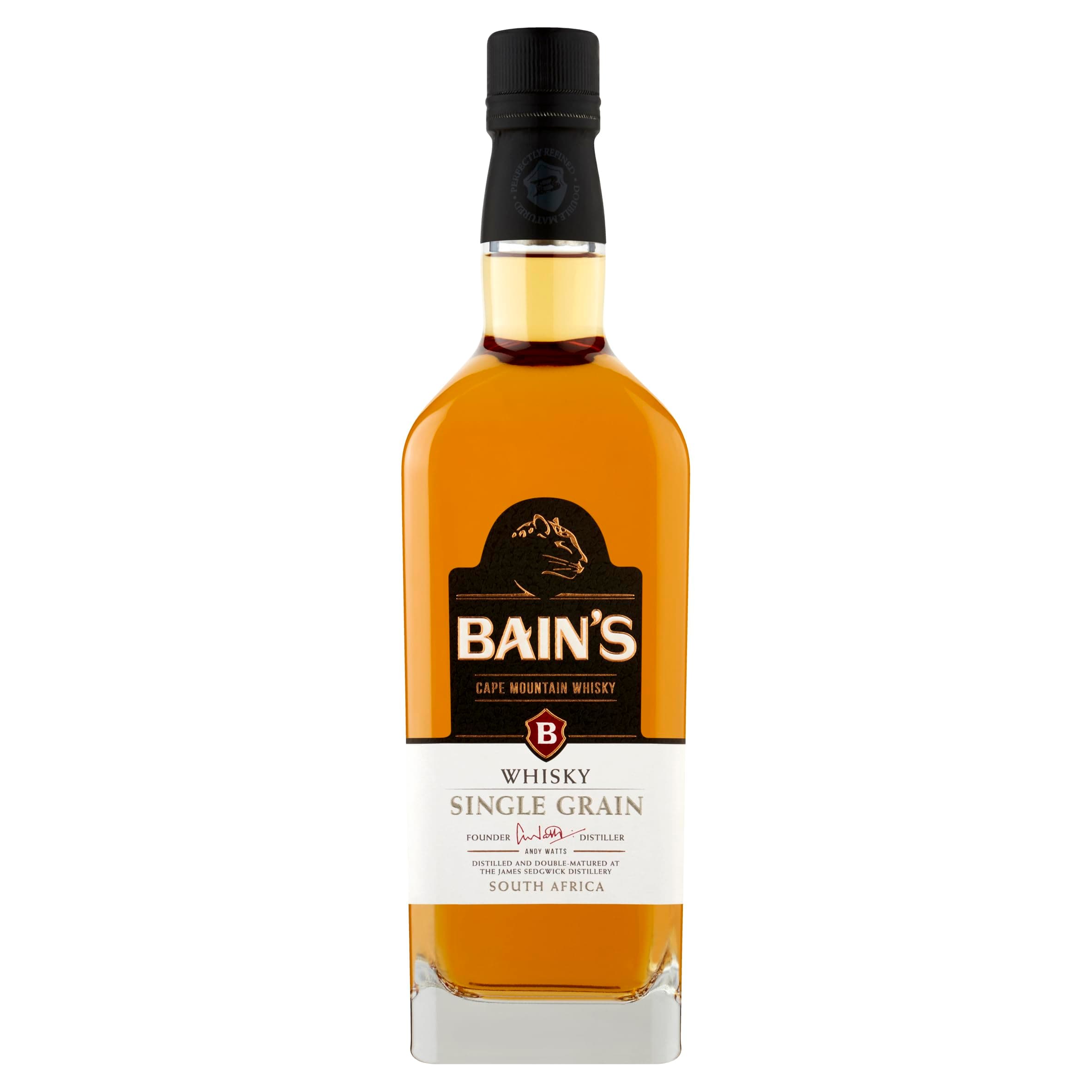 Single Grain South African Whisky, 70 cl