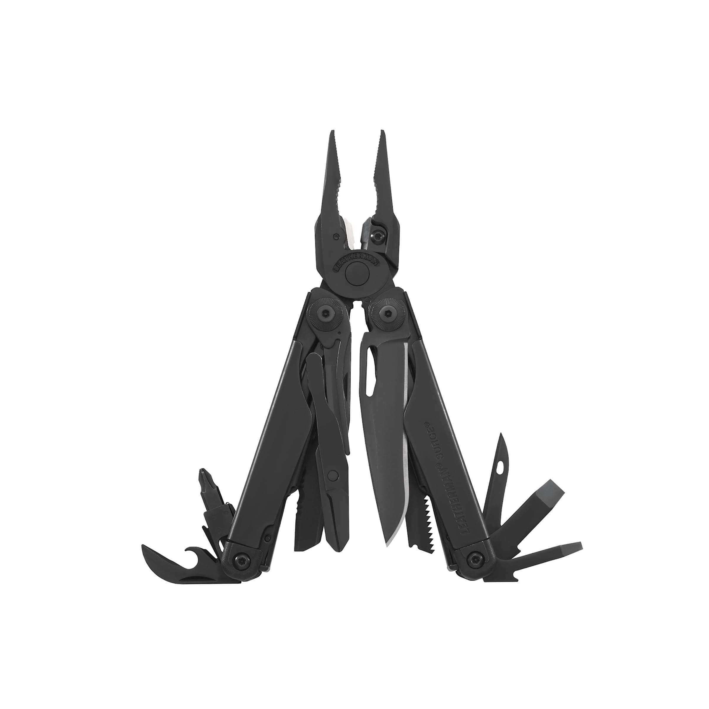 LEATHERMAN, Surge, 21-in-1 Heavy-Duty Multi-tool for Work, Home, Garden, DIY & Auto, Black with MOLLE Sheath