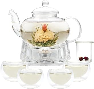 34OZ Glass Teapot Set