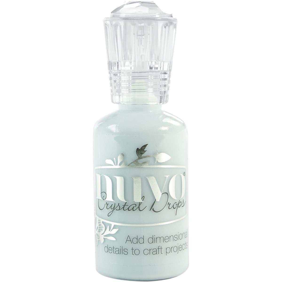 Tonic Studios Nuvo Crystal Drops 1.1 oz. Duck Egg Blue, Acrylic, Multicoloured, 1.15 x 1.15 x 3.4 cm